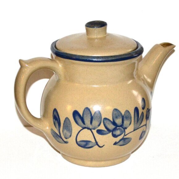 Beaumont Brothers Pottery Salt Glazed Teapot Kitchen Decor - Picture 5 of 9